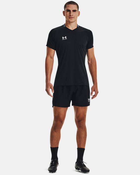 Men's UA Accelerate T-Shirt, Black, pdpMainDesktop image number 2